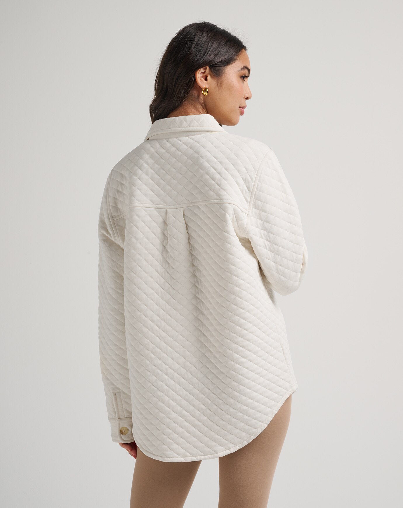 CRESSIDA QUILTED SHACKET Image Thumbnail 4