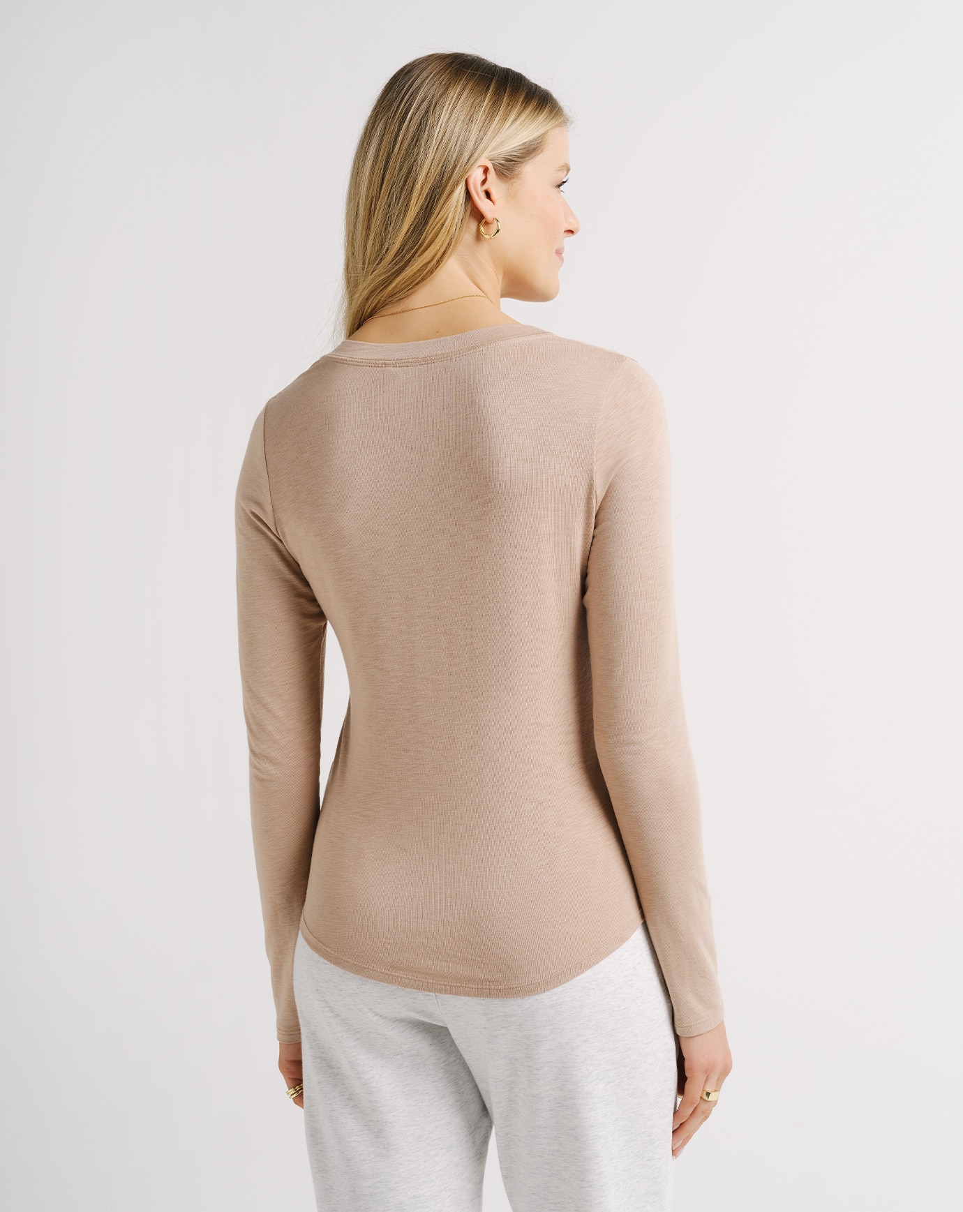 CLOUD JERSEY HENLEY Image Thumbnail 1