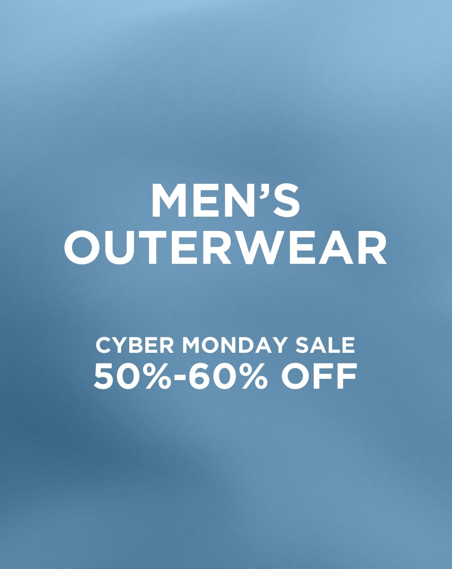50% - 60% Off Men’s Outerwear