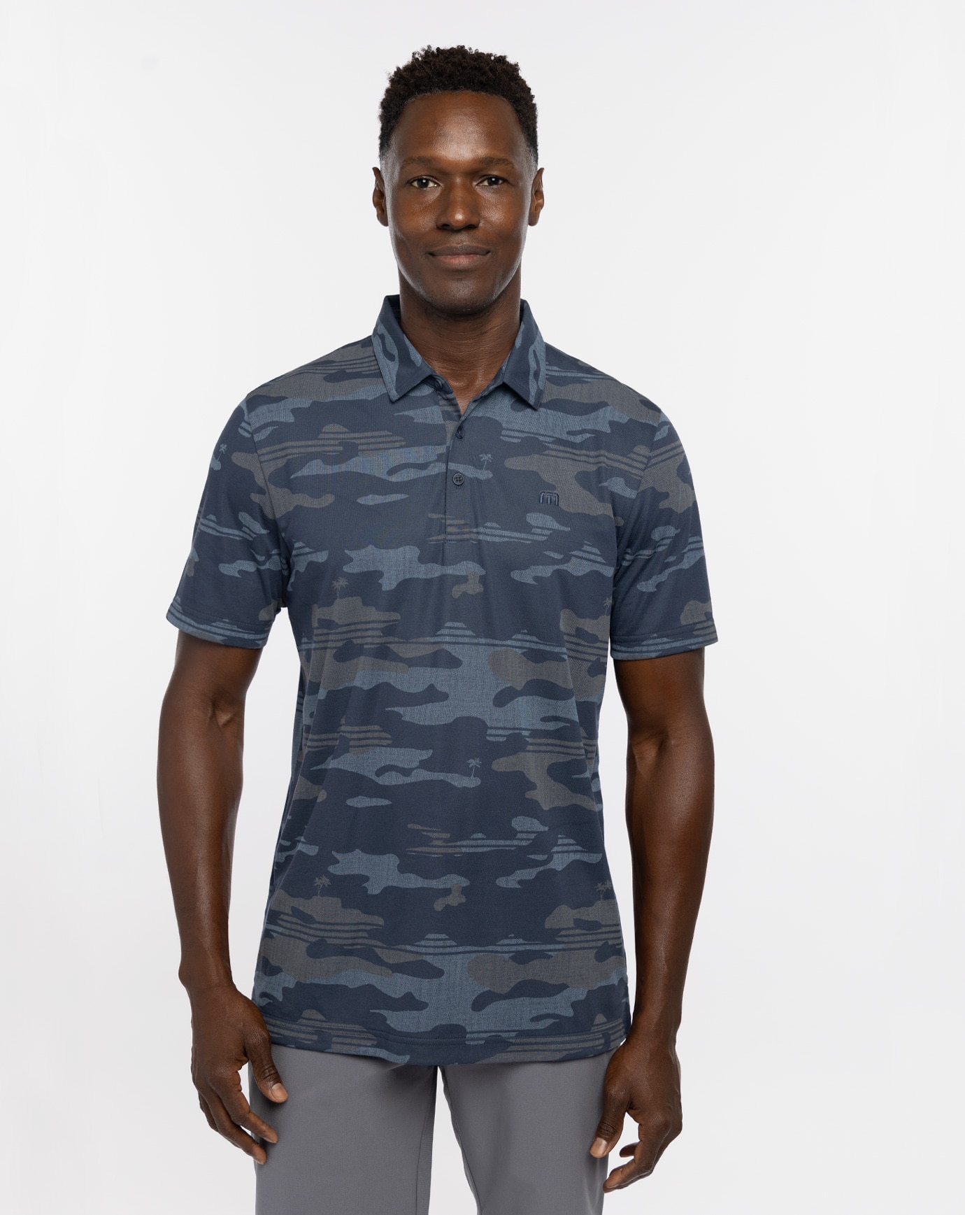 OPEN CAMO POLO Image Thumbnail 0