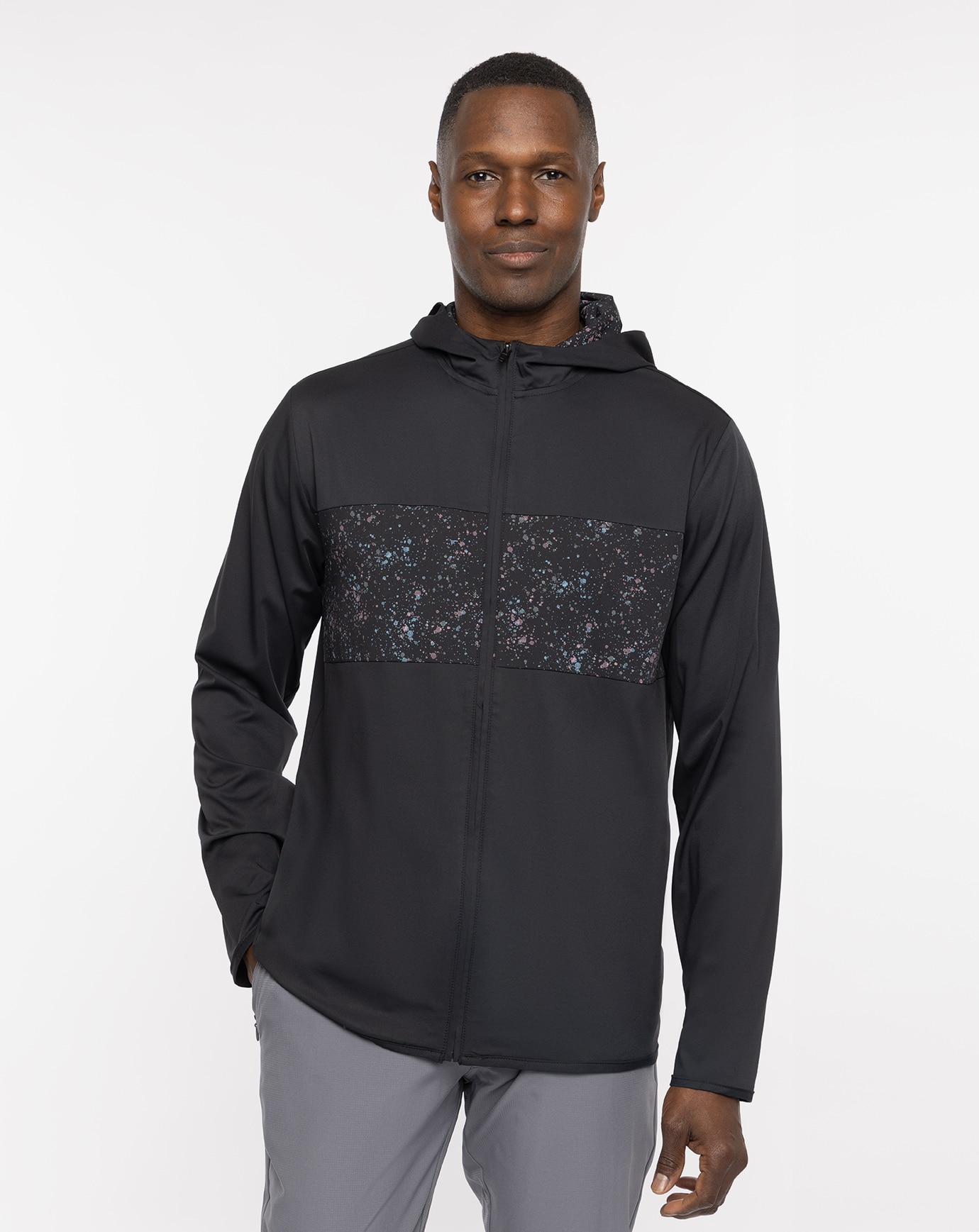 SPLATTER TECH HOODIE Image Thumbnail 1