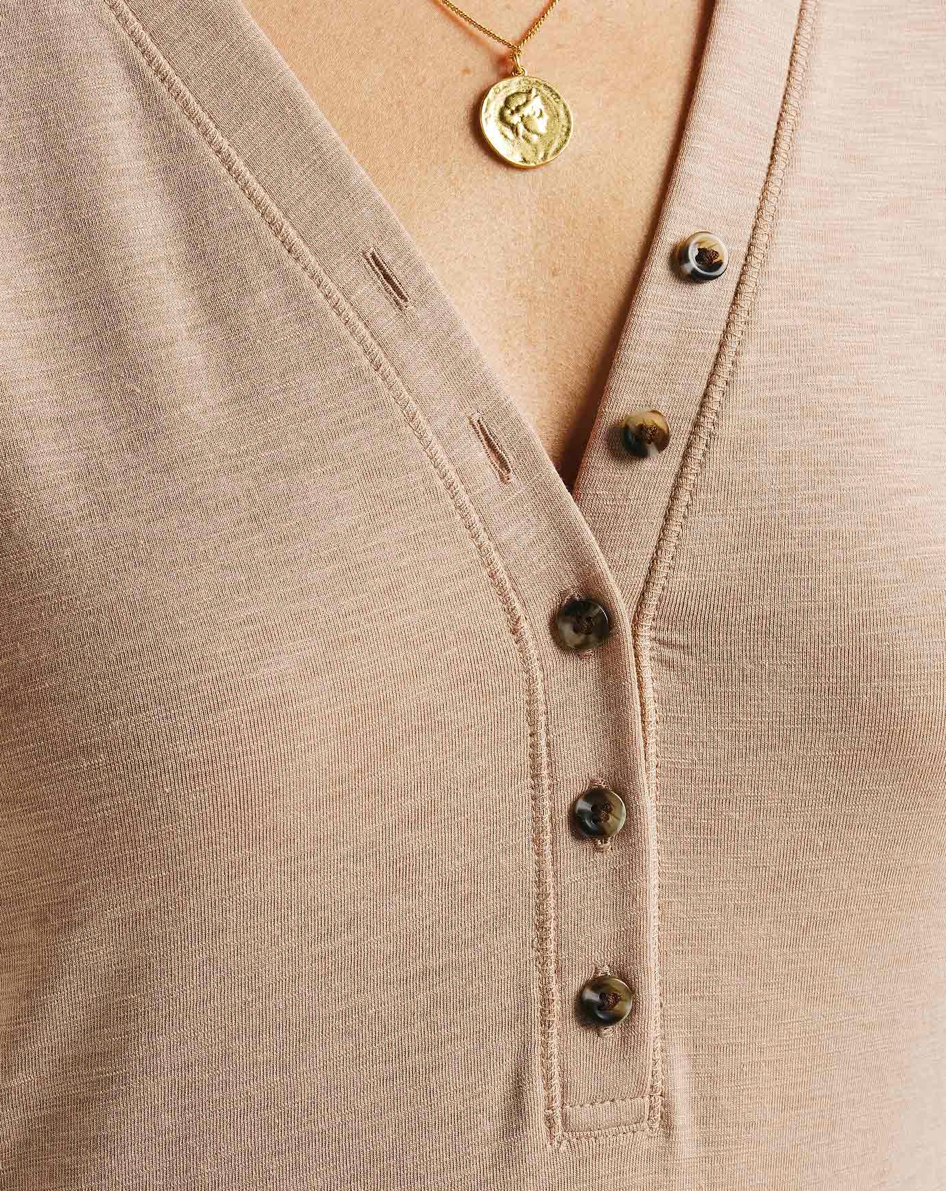 CLOUD JERSEY HENLEY Image Thumbnail 2