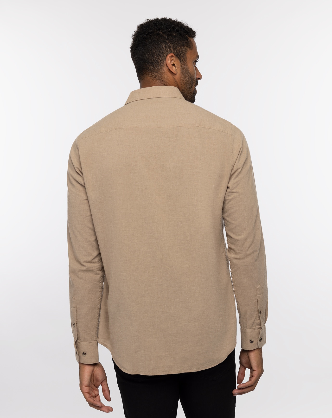 CLOUD FLANNEL BUTTON-UP Image Thumbnail 2