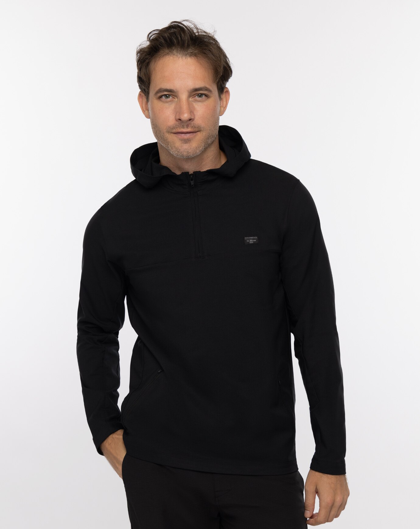 Hoodie online quarter zip