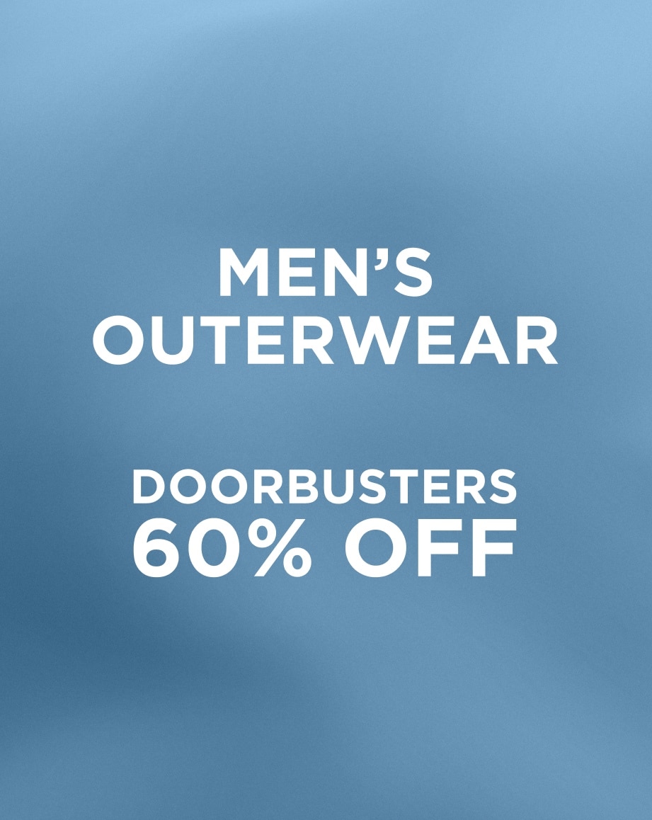 60% off Men's Outerwear