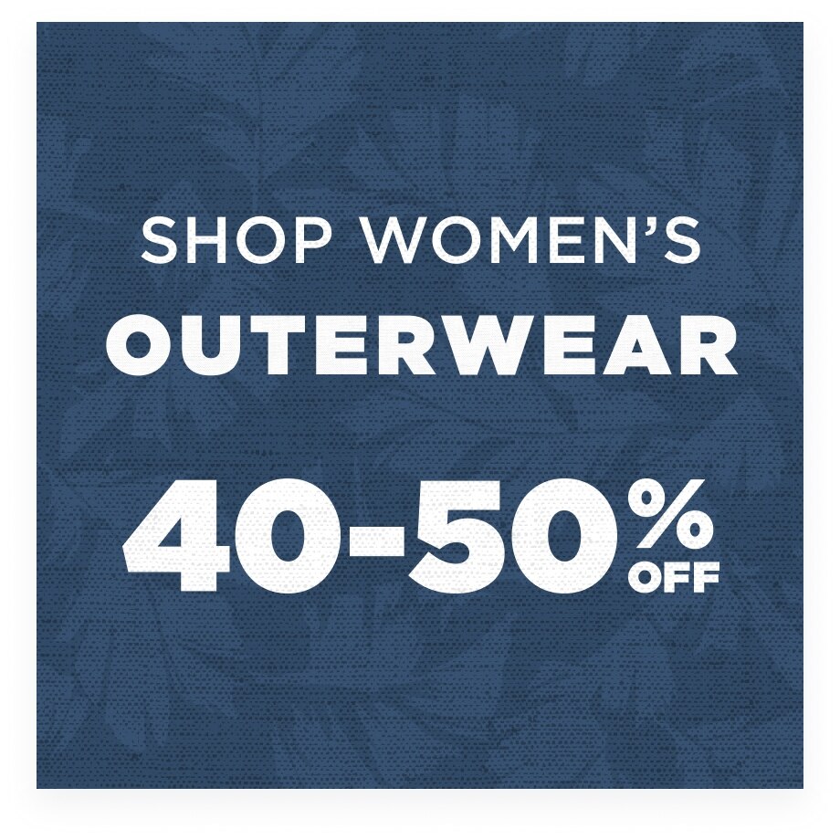 Up to 50% Off Women's Outerwear