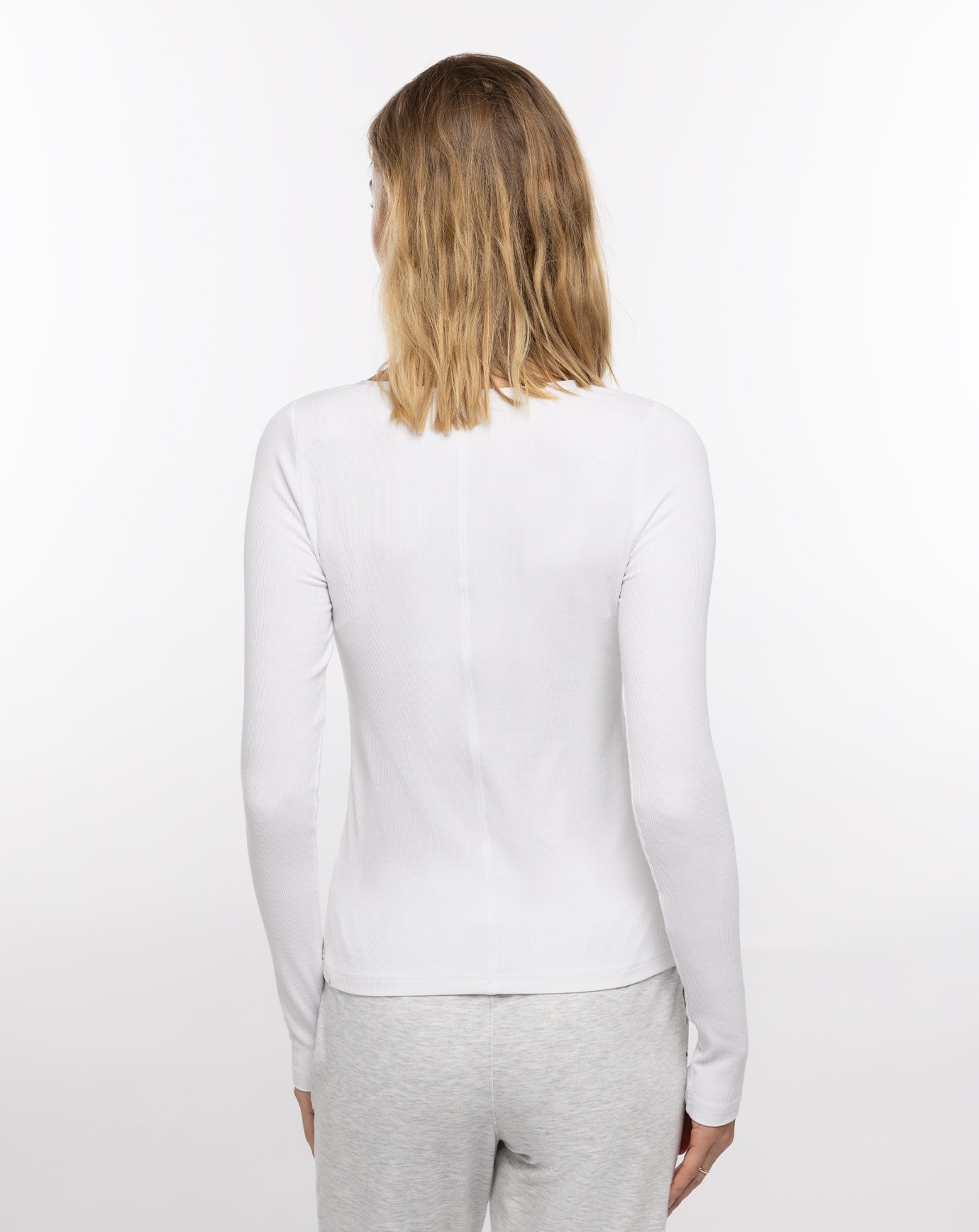 FAVORITE DAY LONG SLEEVE V-NECK TOP Image Thumbnail 1