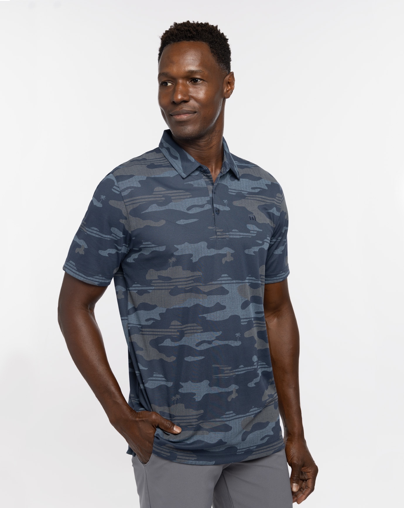 OPEN CAMO POLO Image Thumbnail 1