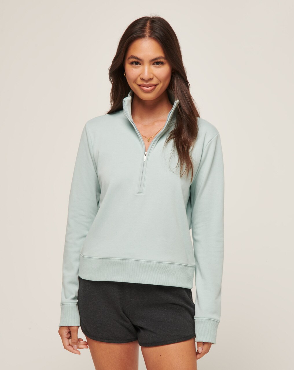 CLOUD FLEECE HALF ZIP 0