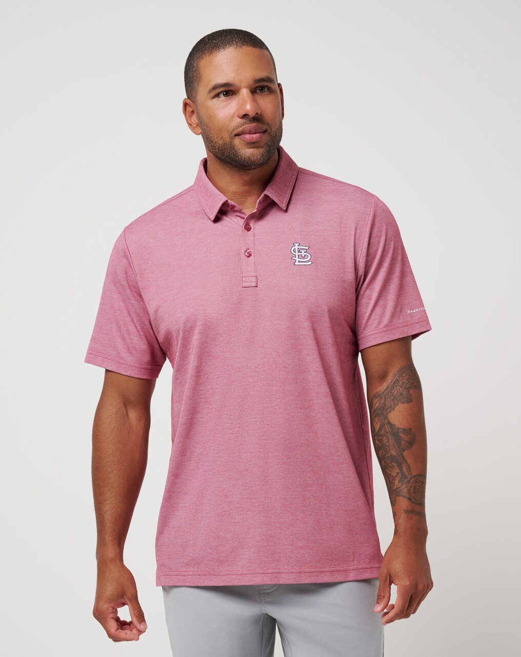 ST LOUIS CARDINALS PLAYOFF PITCH POLO 0