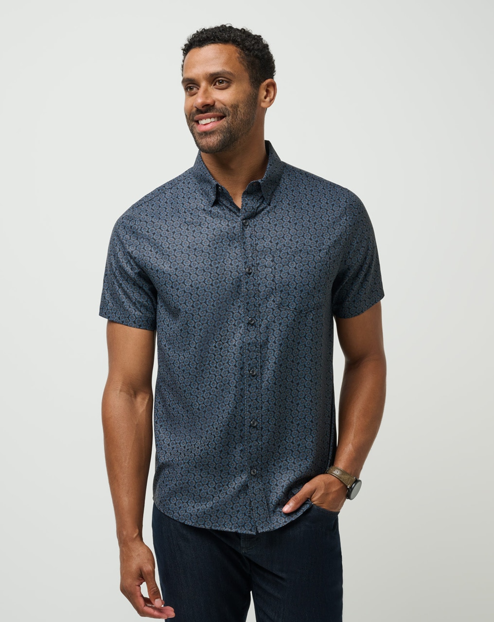TECHWOVEN COUNTRY MILE BUTTON-UP 0