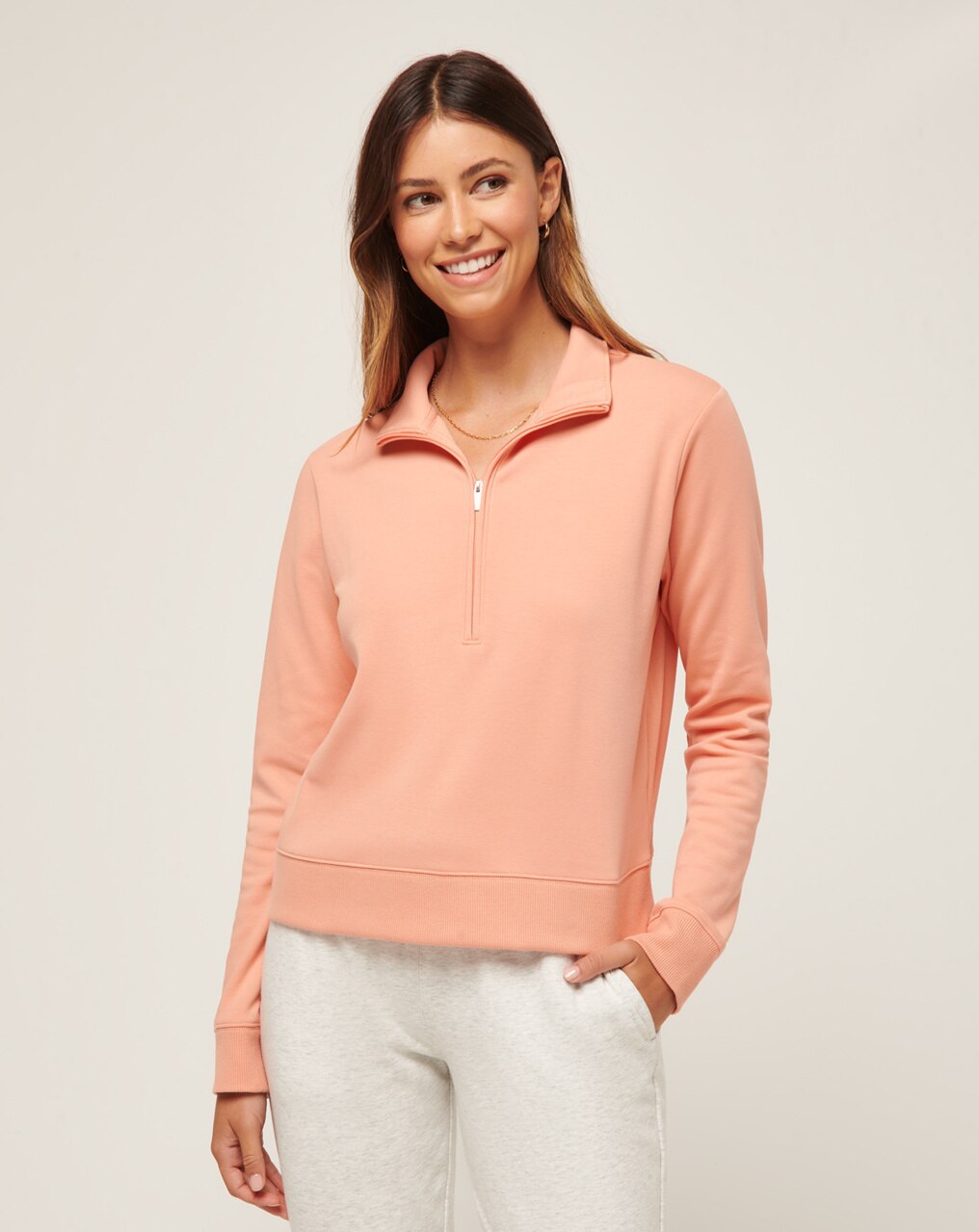 CLOUD FLEECE HALF ZIP 0