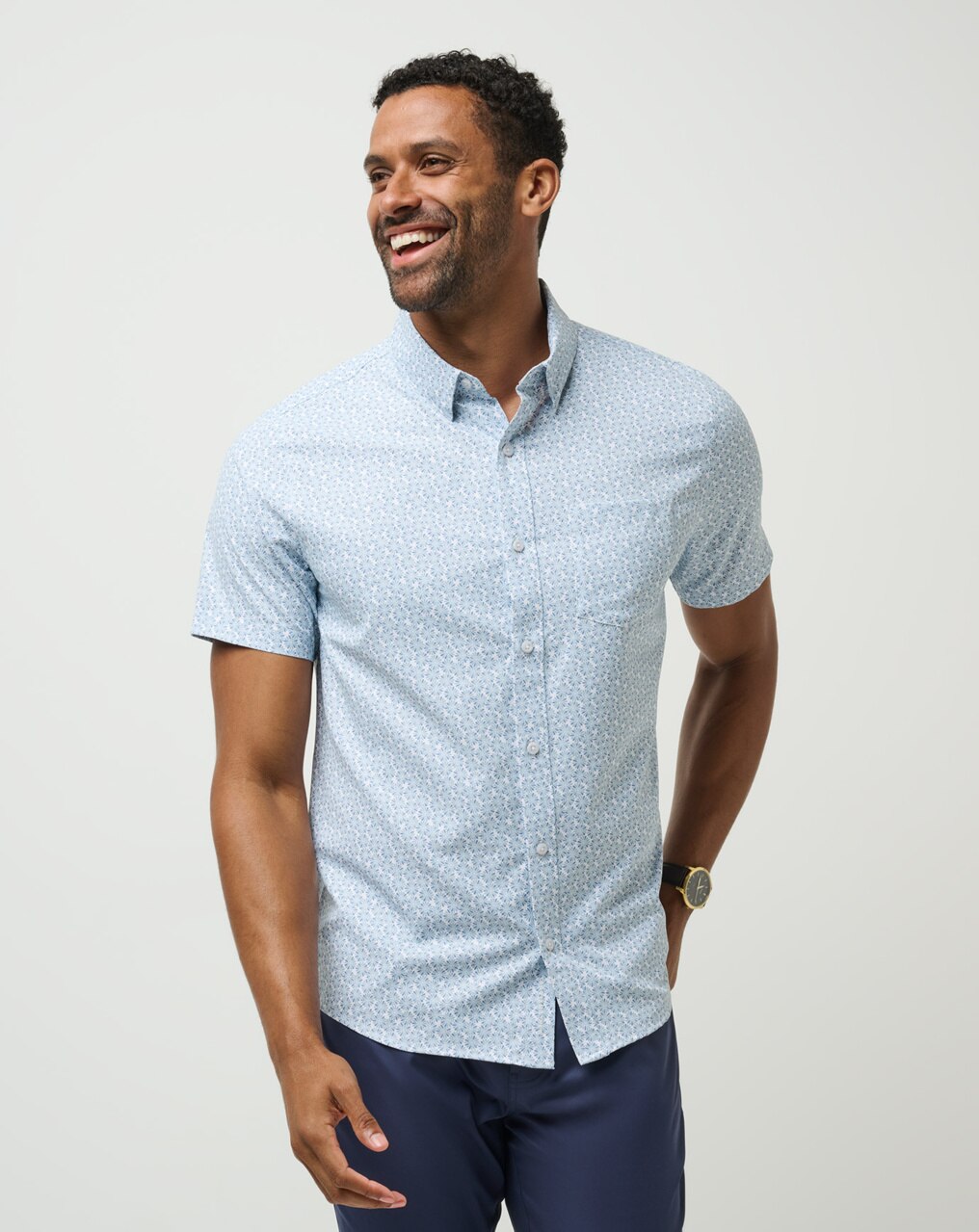 TECHWOVEN COUNTRY MILE BUTTON-UP 0