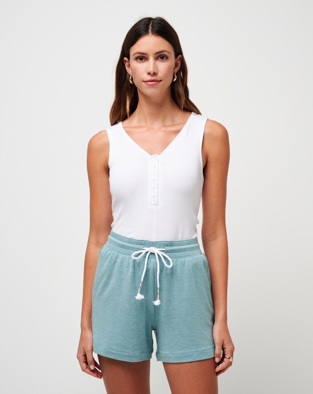 RAY OF SUNSHINE CLOUD RIB TANK 0