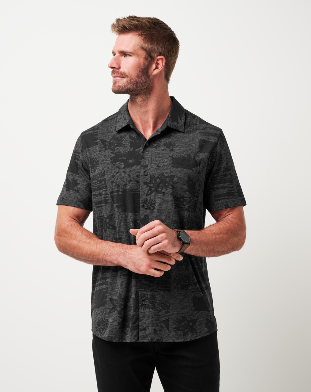 KNIT GRAVITATION BUTTON-UP 0