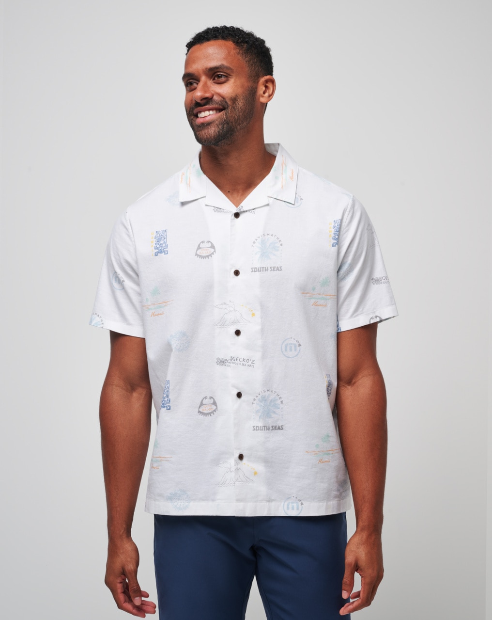 HAWAIIAN KITCHEN BUTTON-UP 0