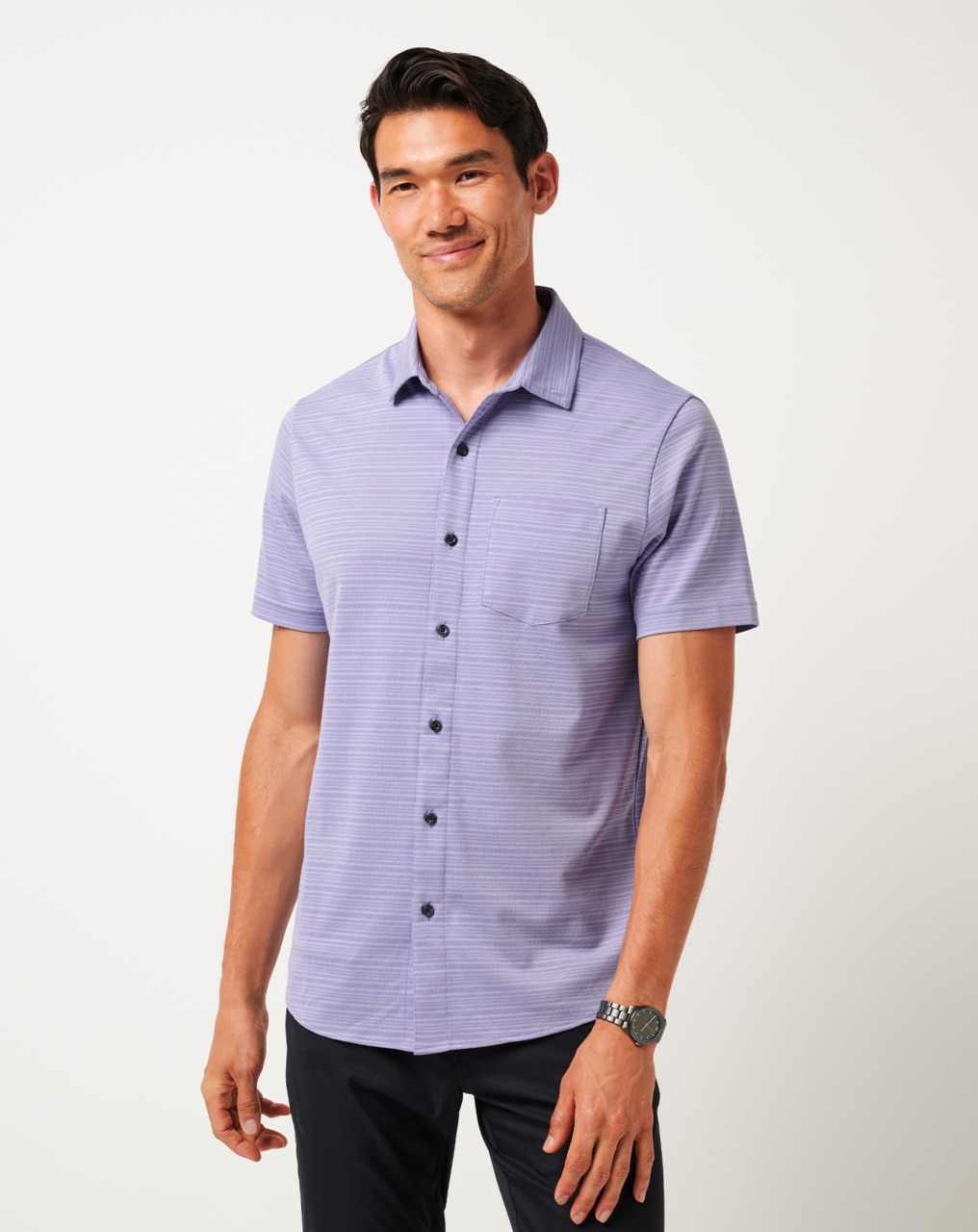 KNIT TRIP TO THE CITY BUTTON-UP 0