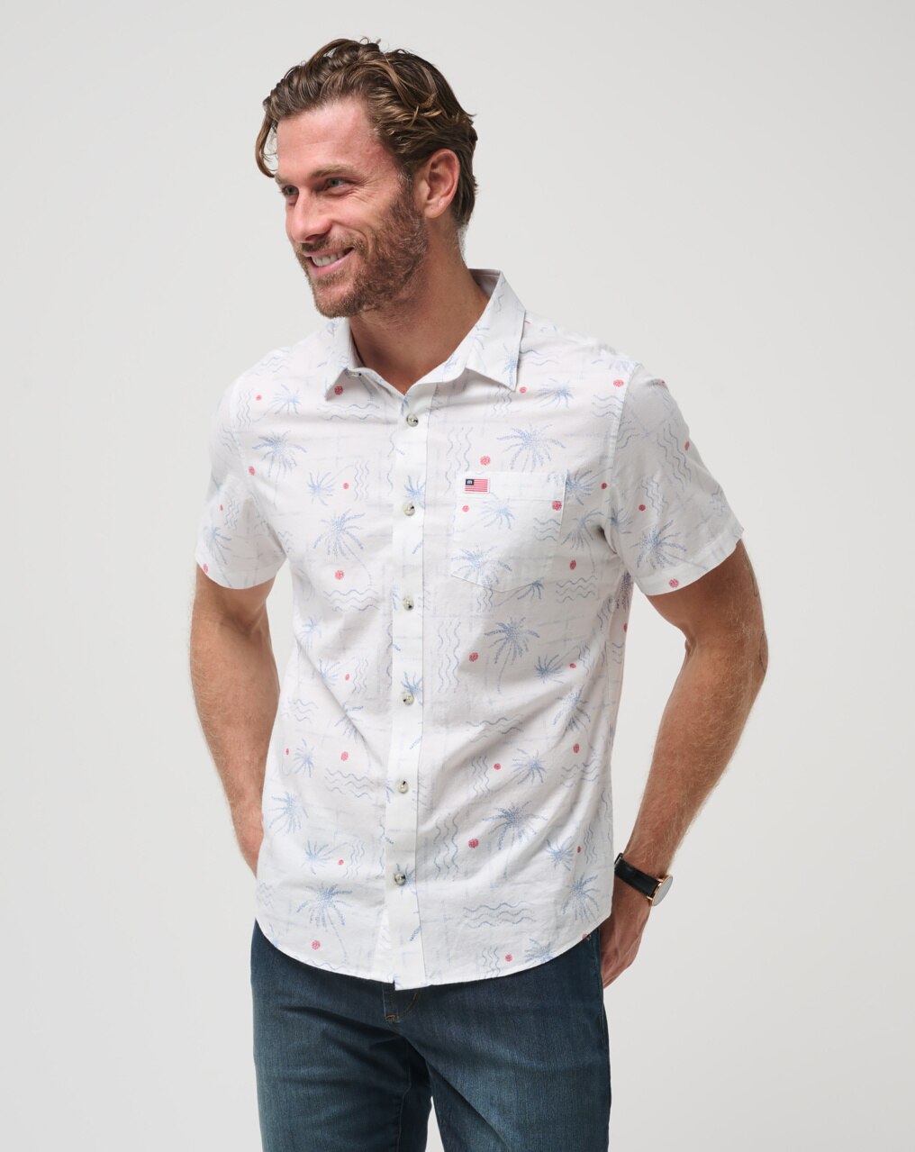 LINCOLN WAY BUTTON-UP 1