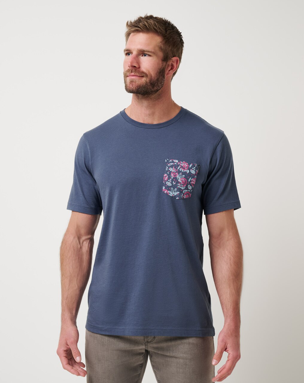 FLOURISH POCKET TEE 0