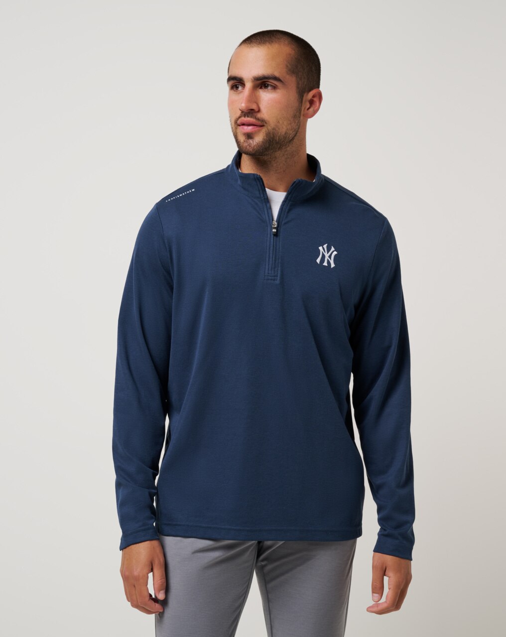 NEW YORK YANKEES TIME TO TAILGATE QUARTER ZIP 0
