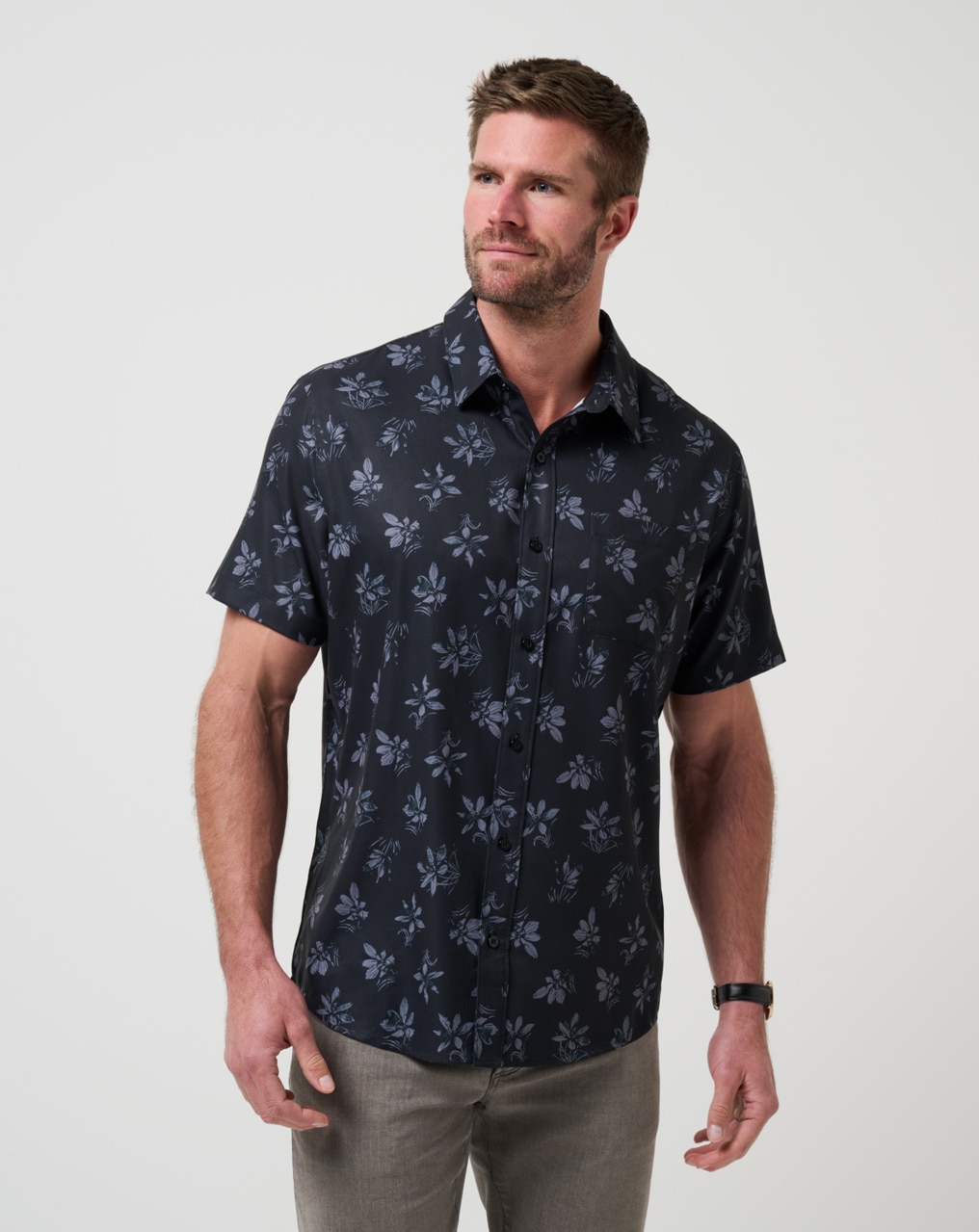 TECHWOVEN SEAMATE BUTTON-UP 0