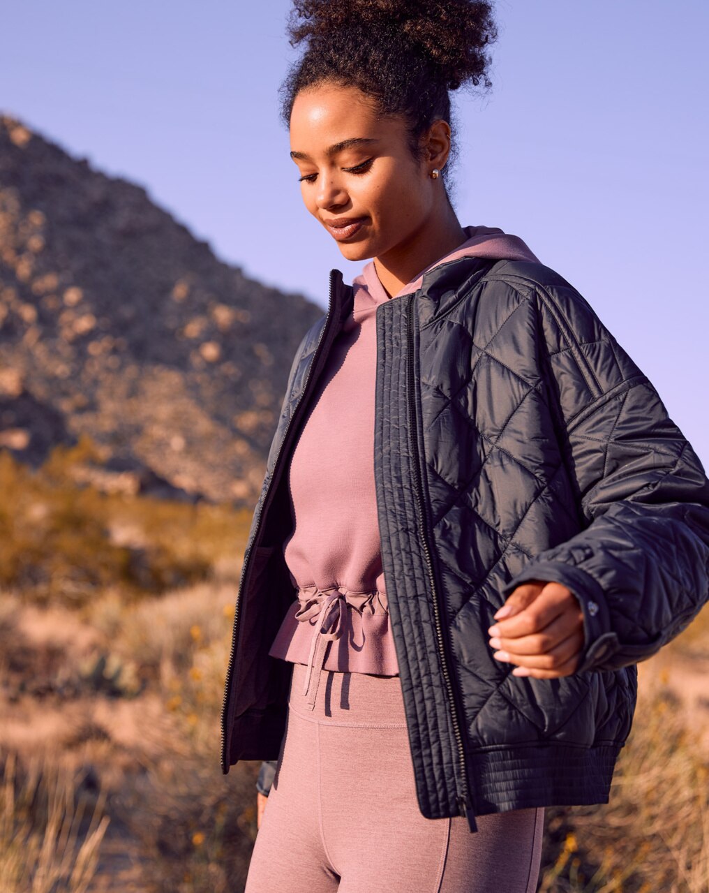 LIGHTS AT NIGHT QUILTED JACKET 0