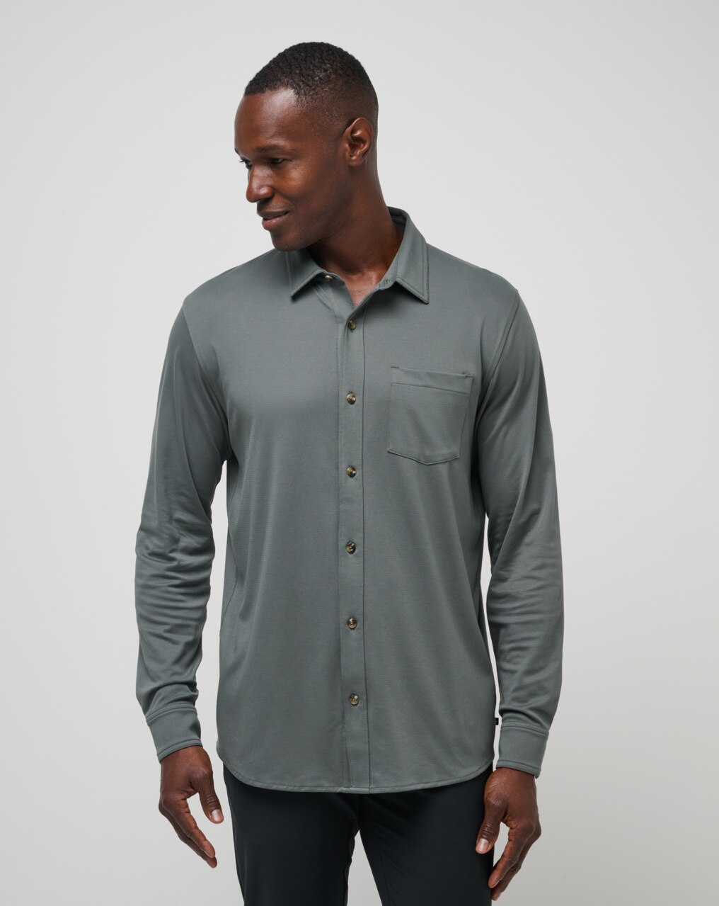 EVENING BONFIRE BUTTON-UP 0