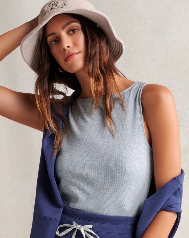 CLOUD RIB HADLEY TANK 0