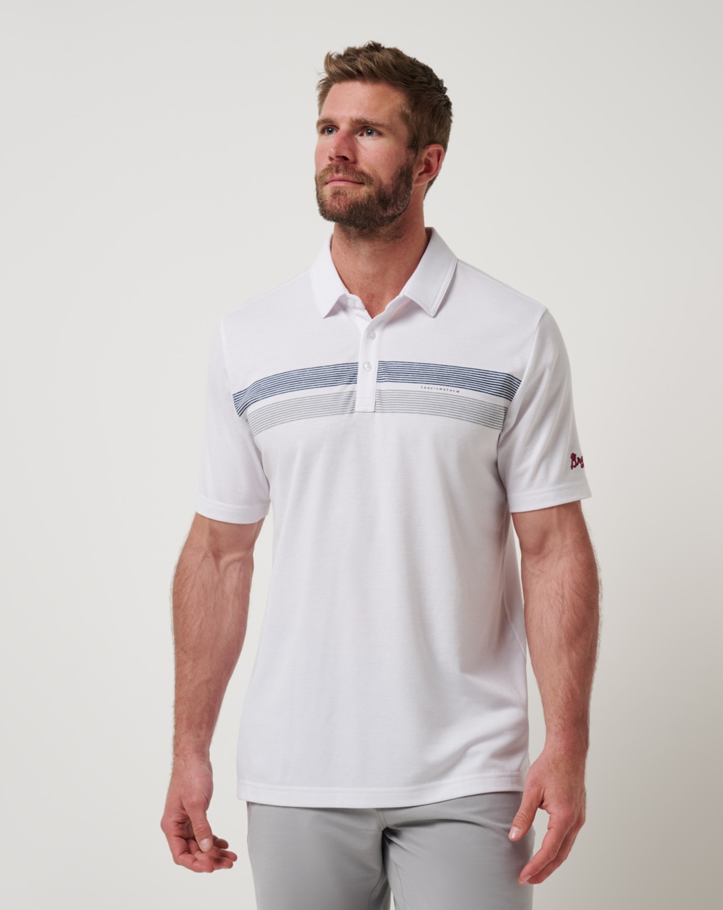 ATLANTA BRAVES TOP RECRUIT POLO 0