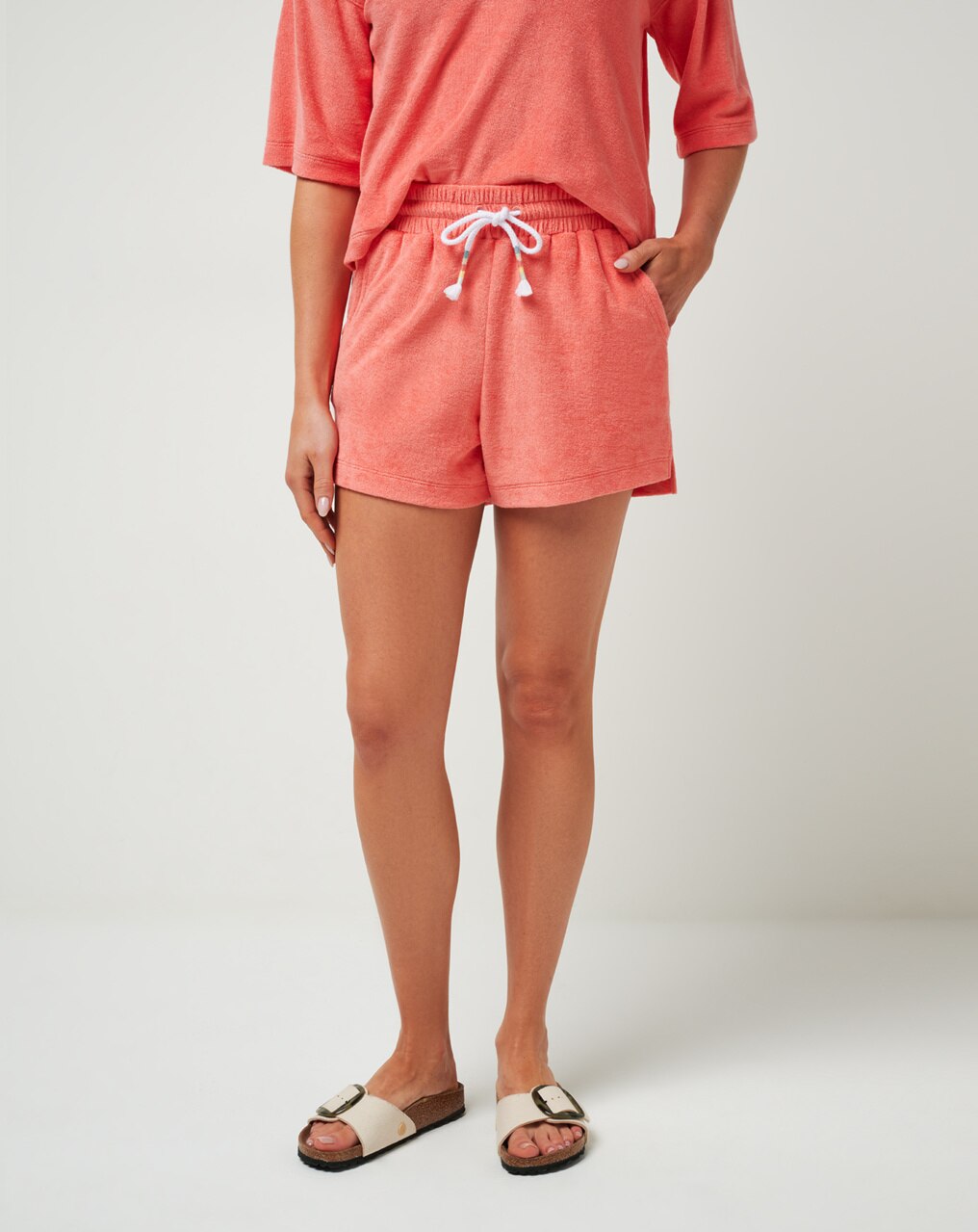 BACK IN THE SUN BABY TERRY SHORT 0