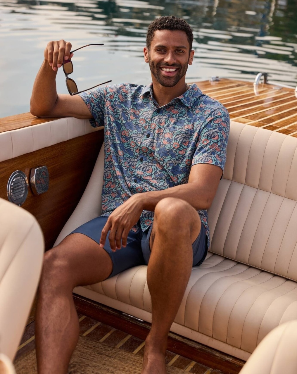 KNIT DAY CRUISE BUTTON-UP 0