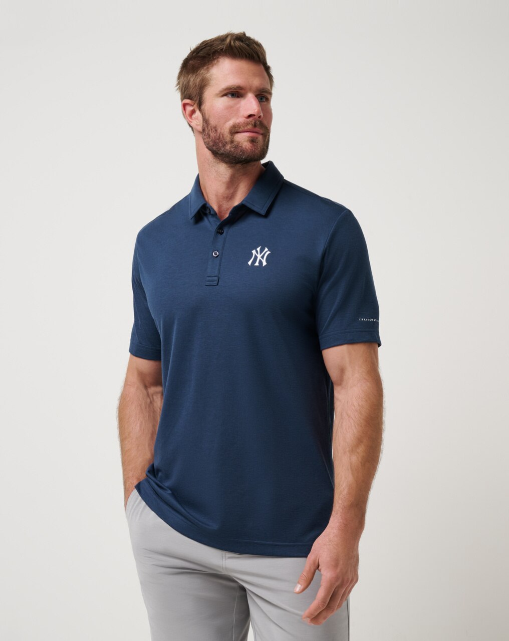 NEW YORK YANKEES PLAYOFF PITCH POLO 0