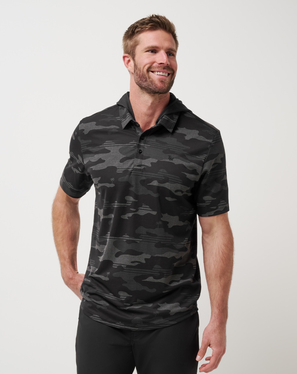 SHOWDOWN STEALTH HOODED POLO 0