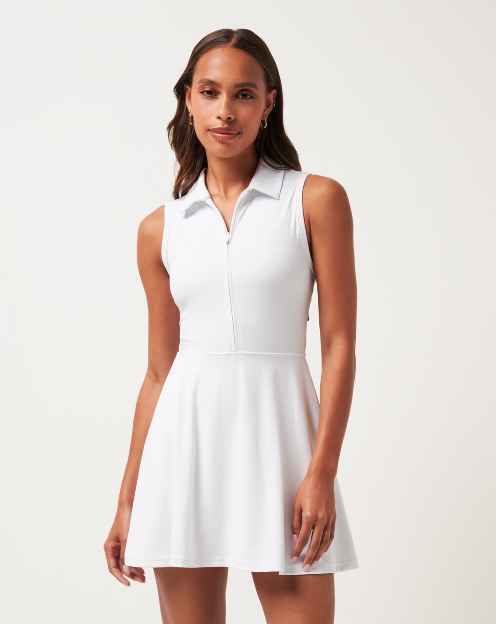 MOVEKNIT SLEEVELESS POLO DRESS 2.0 0