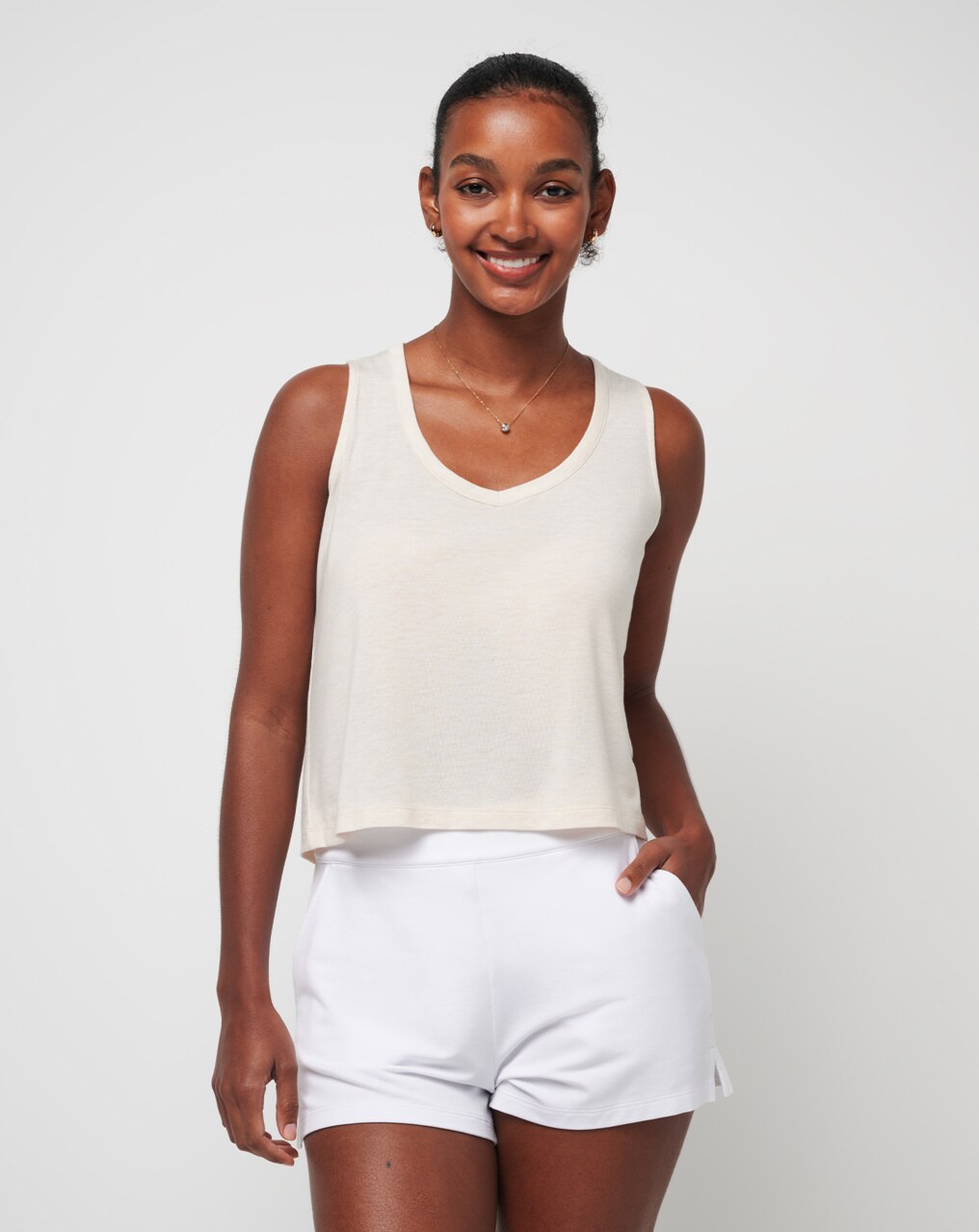 SUN SHIMMER TISSUE TANK 0