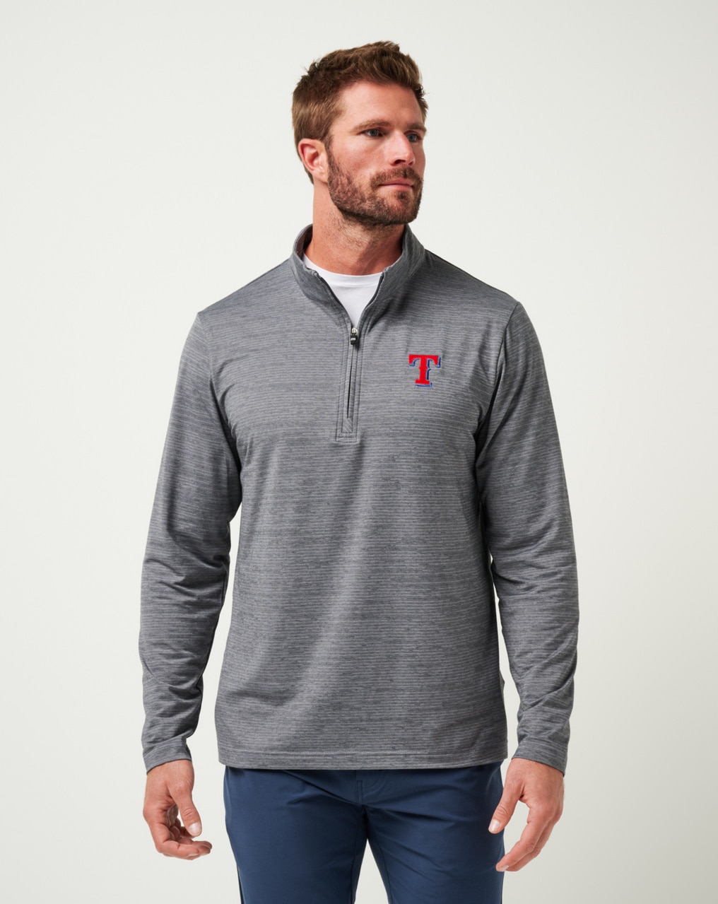 TEXAS RANGERS THE HEATER QUARTER ZIP 0