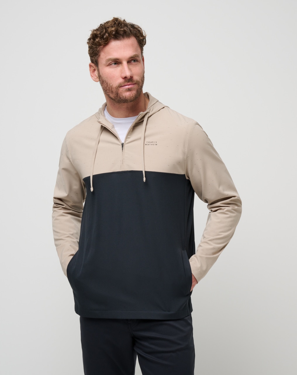 ROCKY SHORE QUARTER ZIP HOODIE 0