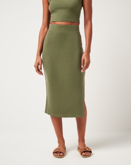 CLOUD RIB SKIRT Image Thumbnail 0