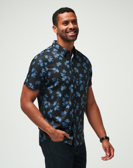 MIST ON THE LAKE BUTTON-UP Image Thumbnail 1