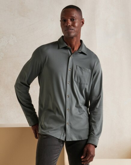 EVENING BONFIRE BUTTON-UP Image Thumbnail 1