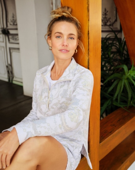 DAY ON THE BAY CLOUD FLEECE HALF ZIP Image Thumbnail 2