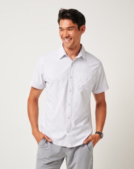 TECHWOVEN ACROPOLIS BUTTON-UP Image Thumbnail 0