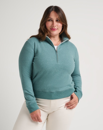 CLOUD FLEECE HALF ZIP Image Thumbnail 4