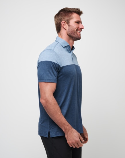 HEATER PRO COLOR BLOCK POLO Image Thumbnail 1