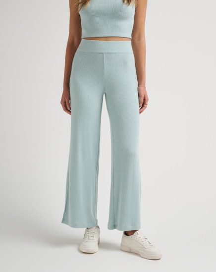 EVENING RETREAT WIDE RIB PANT Image Thumbnail 0