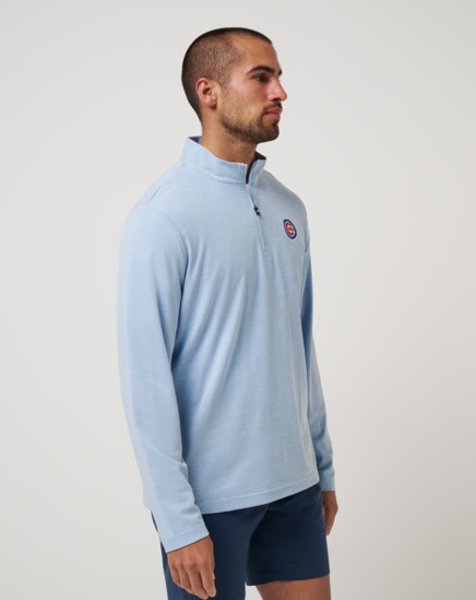 CHICAGO CUBS TIME TO TAILGATE QUARTER ZIP Image Thumbnail 1