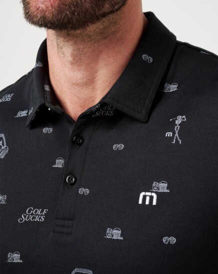 GOLF SUCKS POLO Image Thumbnail 3