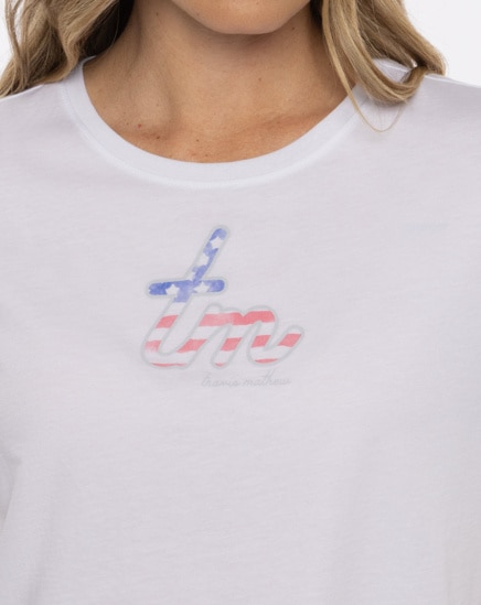 LITTLE BUBBLY CROP TEE Image Thumbnail 0