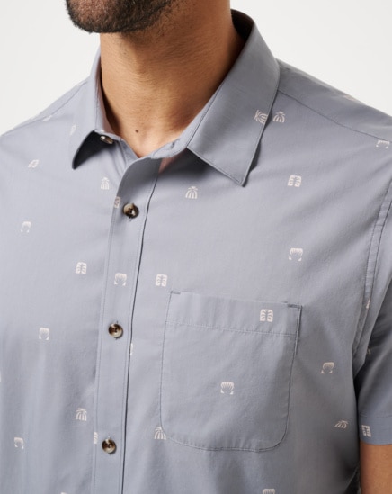FRENCH RIVIERA BUTTON-UP Image Thumbnail 3