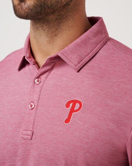 PHILADELPHIA PHILLIES PLAYOFF PITCH POLO Image Thumbnail 3